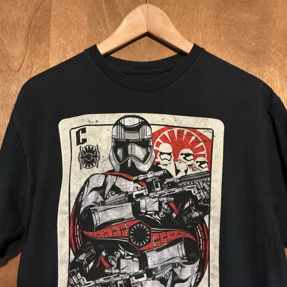 Star Wars Black and Red Short Sleeve Tee